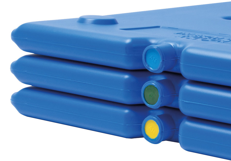 Stacked eutectic plated, cool pack, cold accumulator